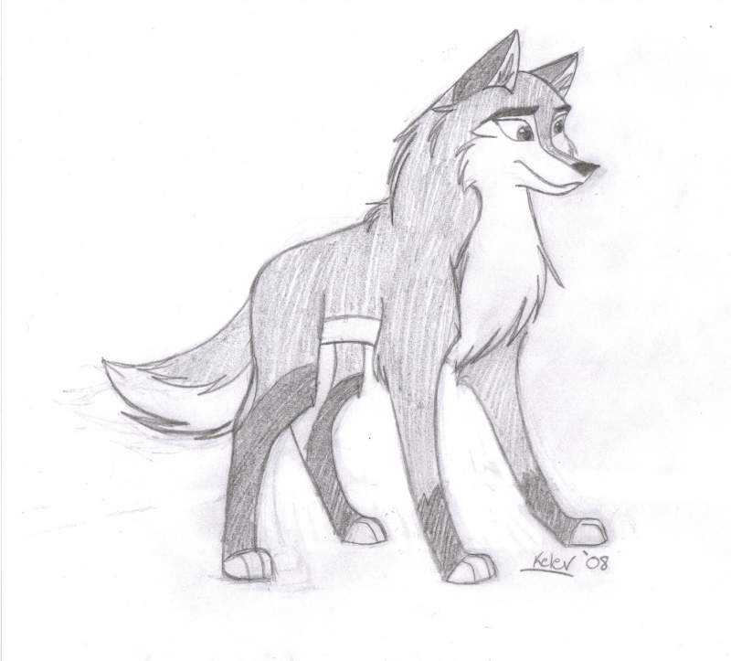Rough Tovah drawing