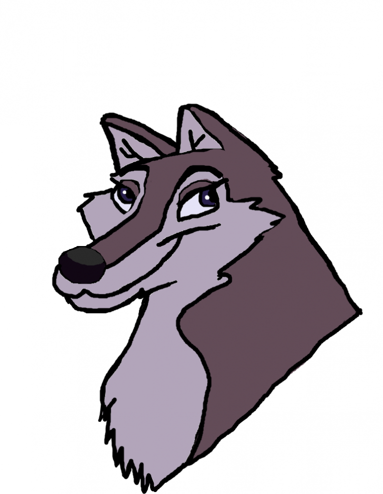 Dusty's head
