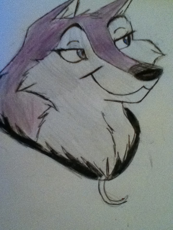 Dusty drawing