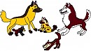 Kodi and Trace's pups