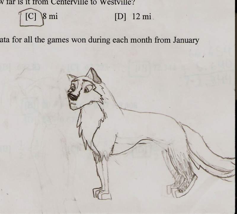 Aleu on my math worksheet
