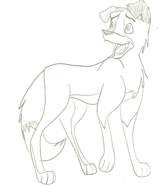 New Dog Character (unfinished)