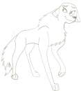 An unfinished sketch of Eponine.