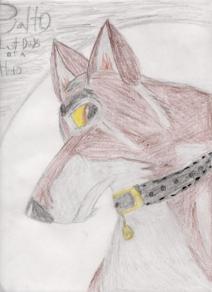 Balto by the moon