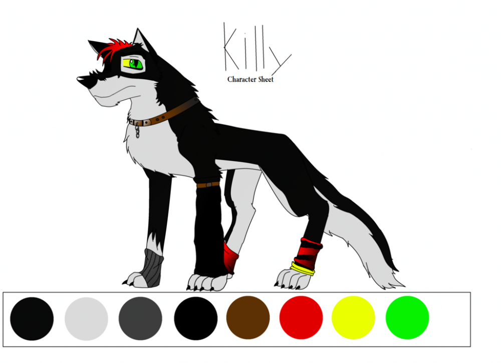 Killy fursona...