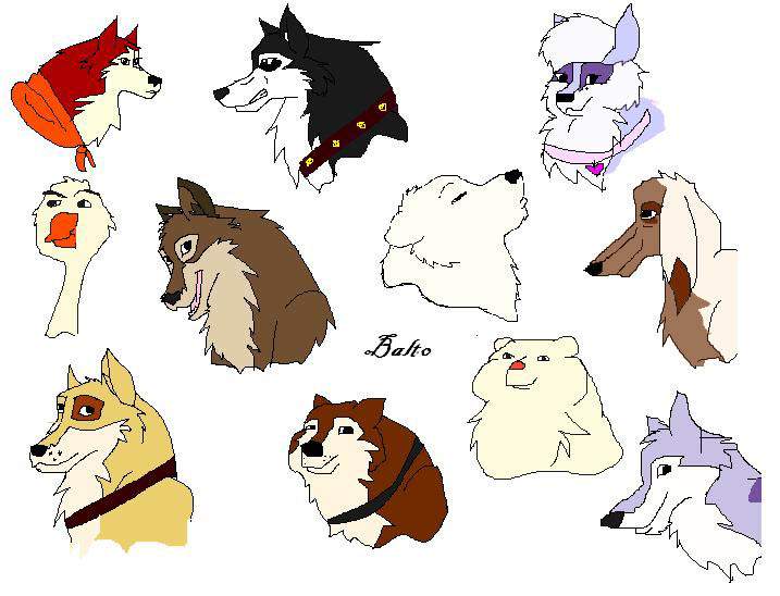 Balto Characters
