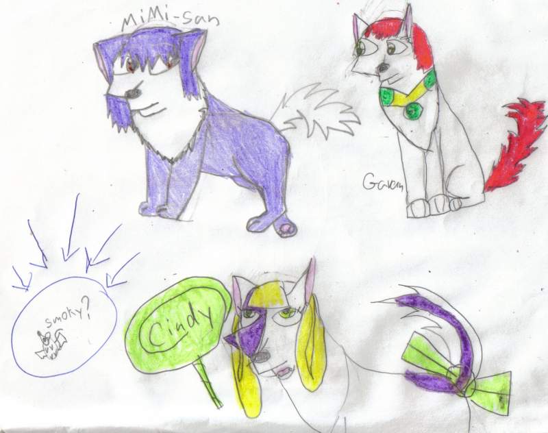 mini, gavin and cindy