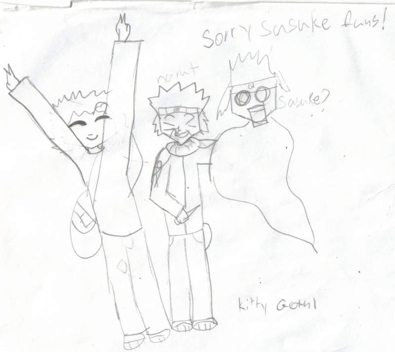 gaara, naruto and sasuke