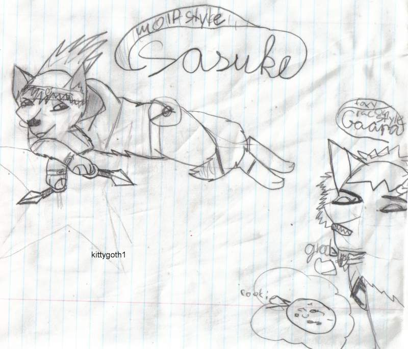 sasuke and gaara