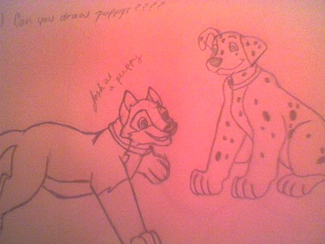 Can you draw puppy??? contest entry