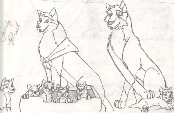 Balto family potrait