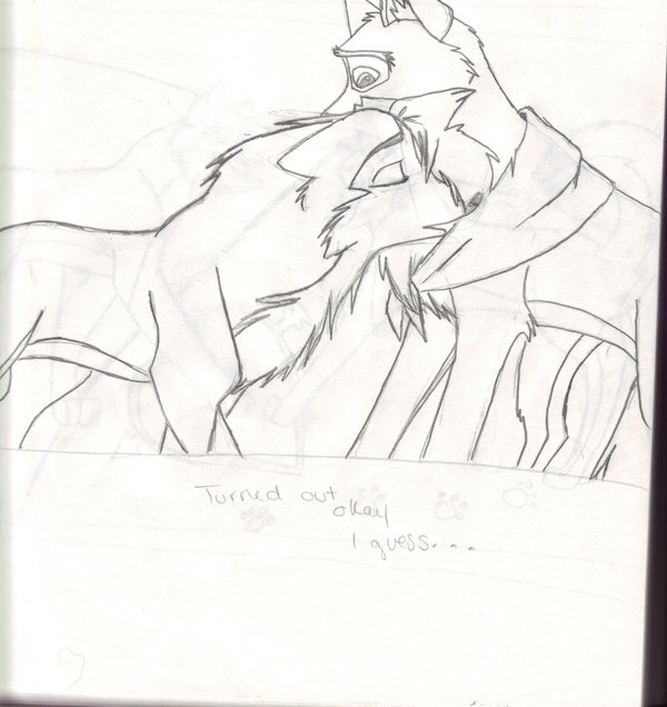 Balto and Jenna doodle