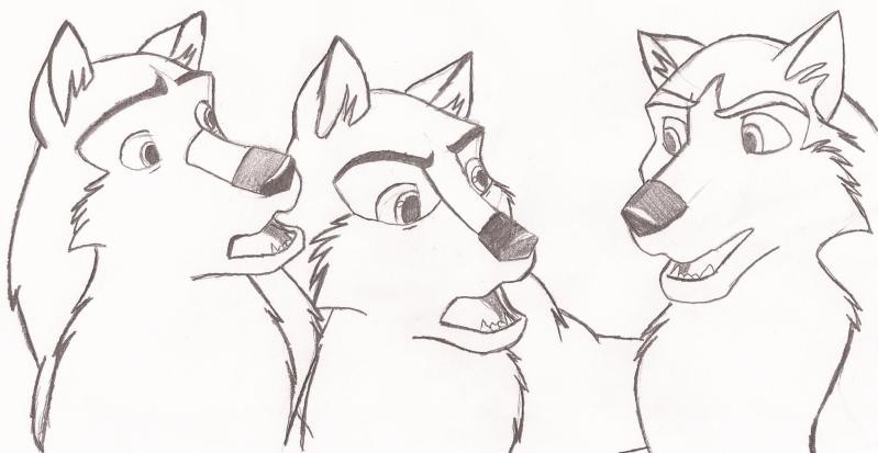 Kodi Josh and Thunderbolt doodle