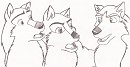 Kodi Josh and Thunderbolt doodle