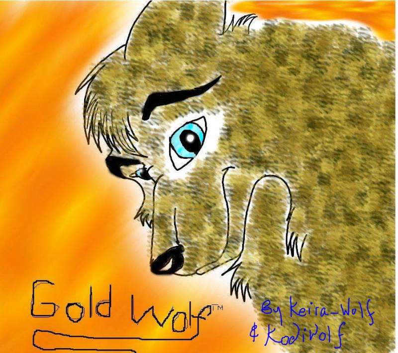 Keira's Gold Wolf Collaboration - finnished