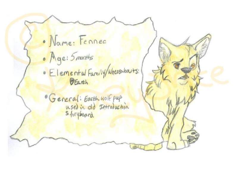 Thireador - Trivia Card. Fennec
