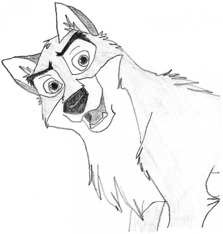 my first balto drawing