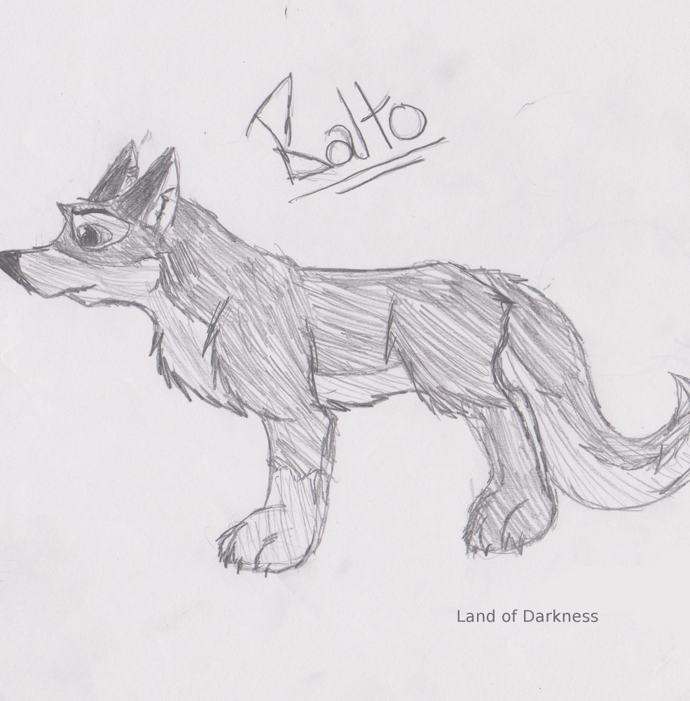 Black and White Balto 