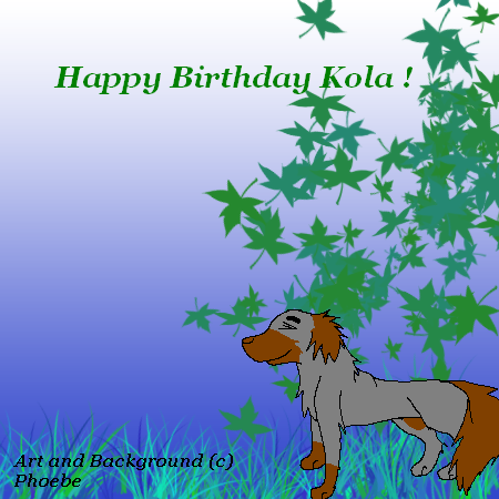 Happy Birthday Kola !