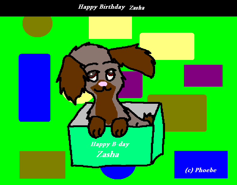 Happy Birthday Zasha !
