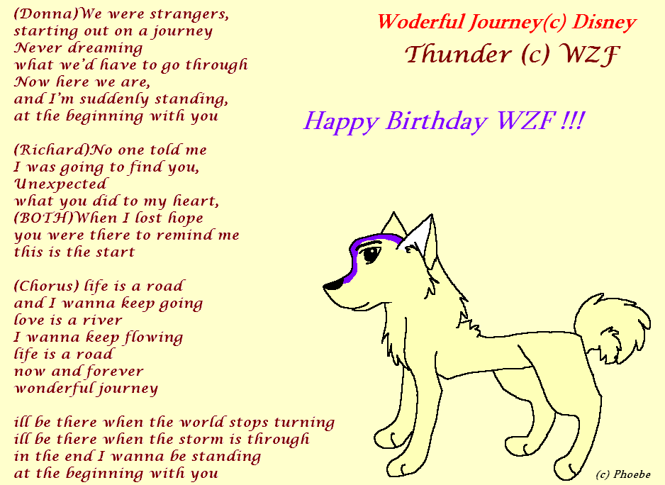 Happy Birthday WZF !