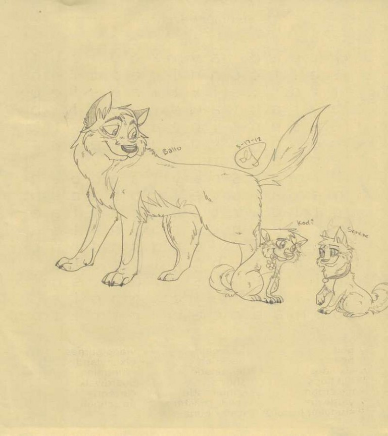 Puppy Love Sketch