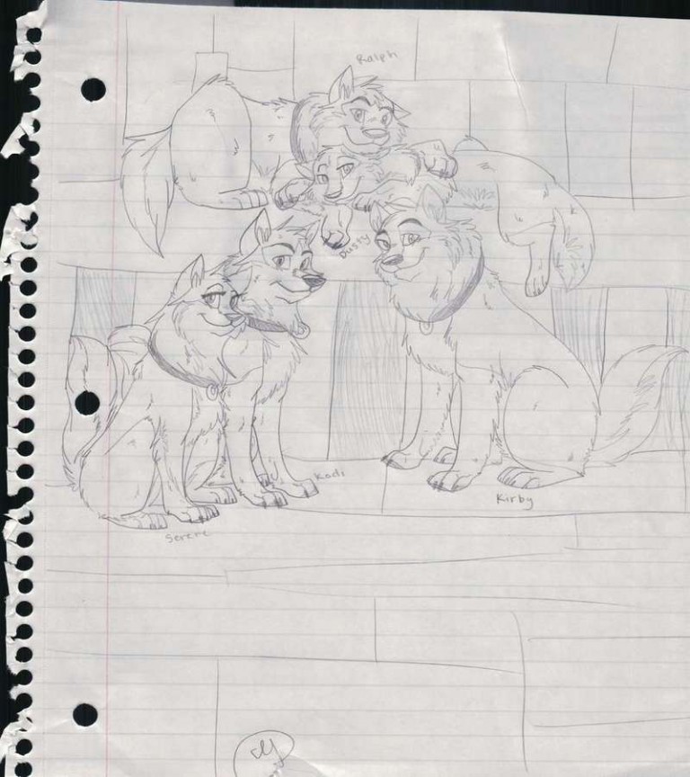 Group Portrait Sketch