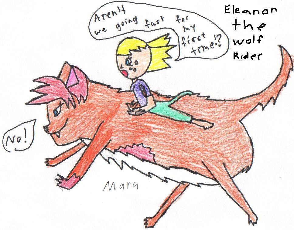 The first picture of Wolf Rider
