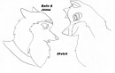 Balto and Jenna skecth