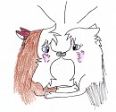 Hatchet and Toko in love
