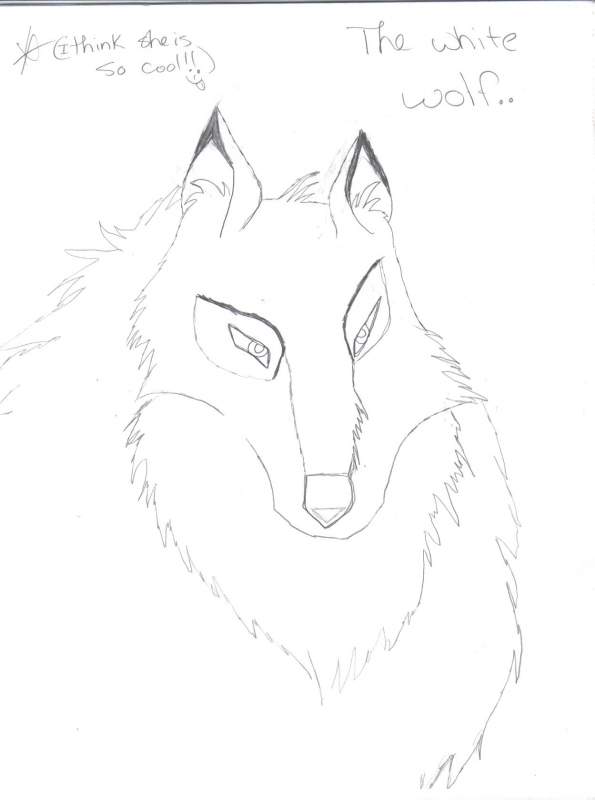 The white wolf from Balto