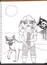 Lobo y Senora Pirate de la Luna