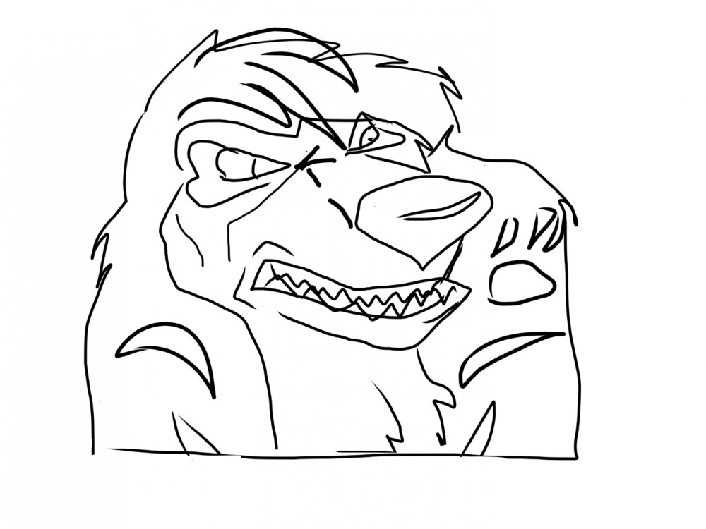Char lineart friends only!