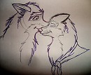 Doggie luvins - sketch