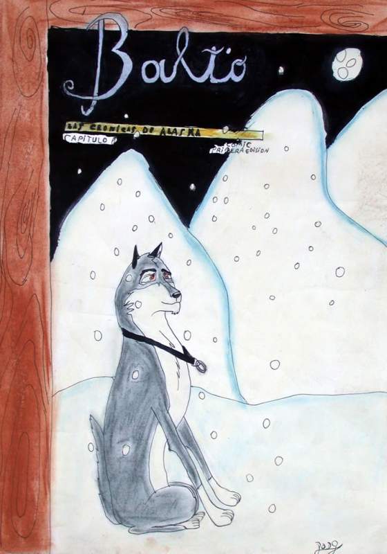 Balto; las cronicas de Alaska Comic portada 