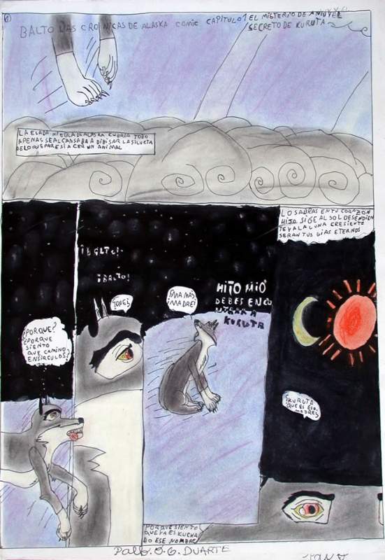 Balto; las crónicas de Alaska comic Página 1
