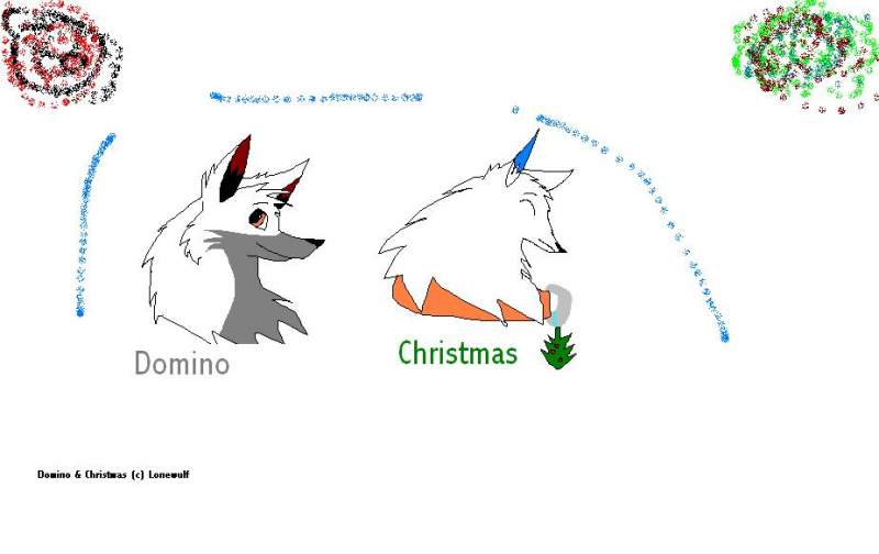 Domino and Christmas