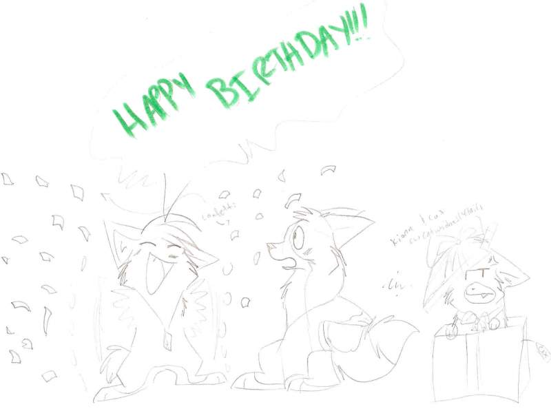 HAPPY LATE BIRTHDAY CAT!!!!