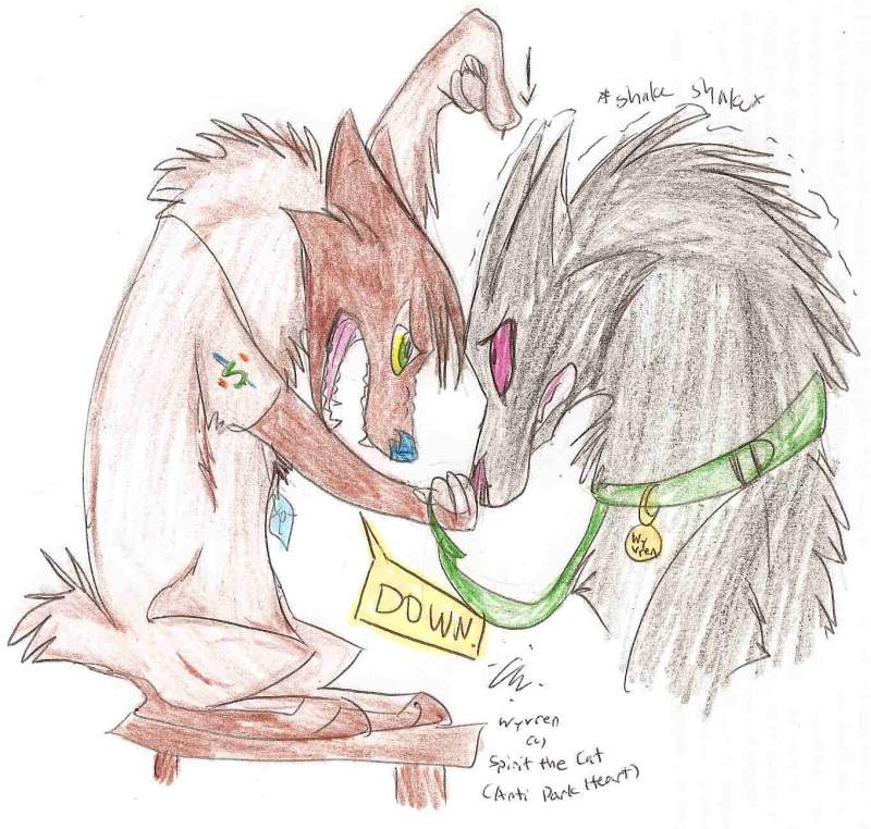 Art trade: Babysitting Wyvren