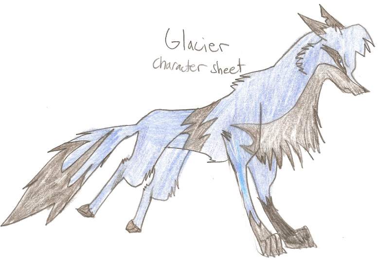Glacier character sheet