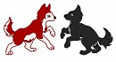 Jenna and Kelsie as pups