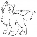 Pup Lineart