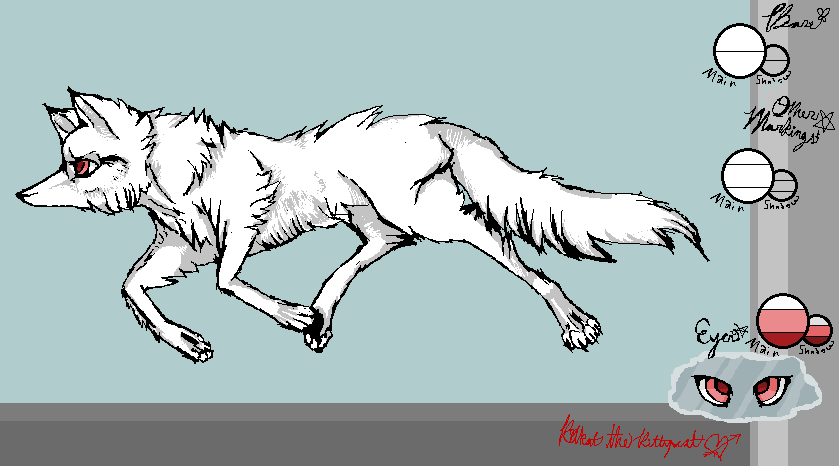 Wolf Lineart 1