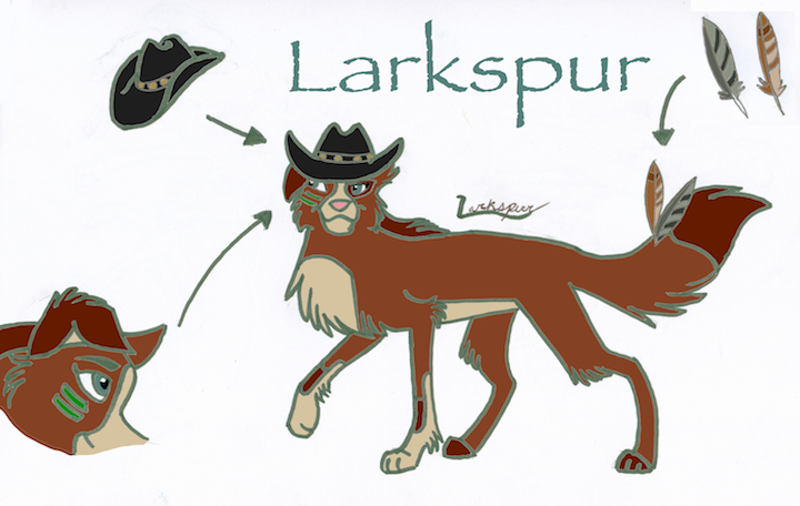 Larkspur--> Fursona