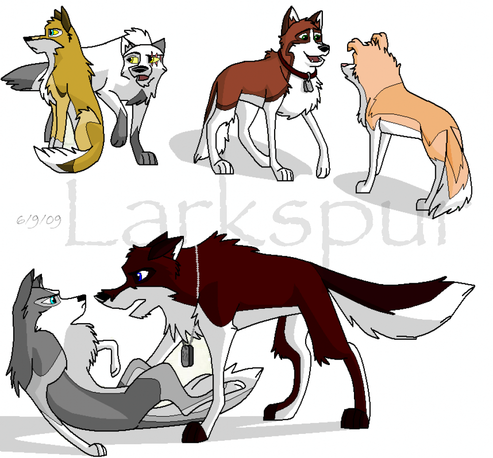 More Colored Doodles