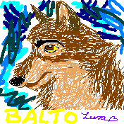 balto sketch