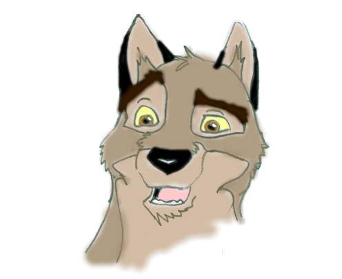 One of my first Balto drawings