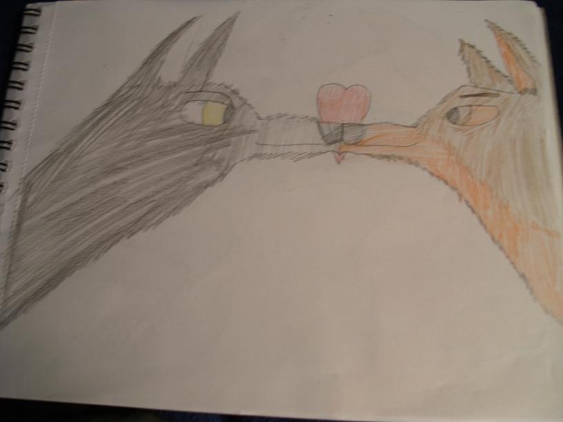 Jordan and Koko kiss *Pack activity - Romance*