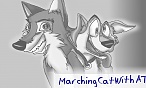 MarchingCatWithATree