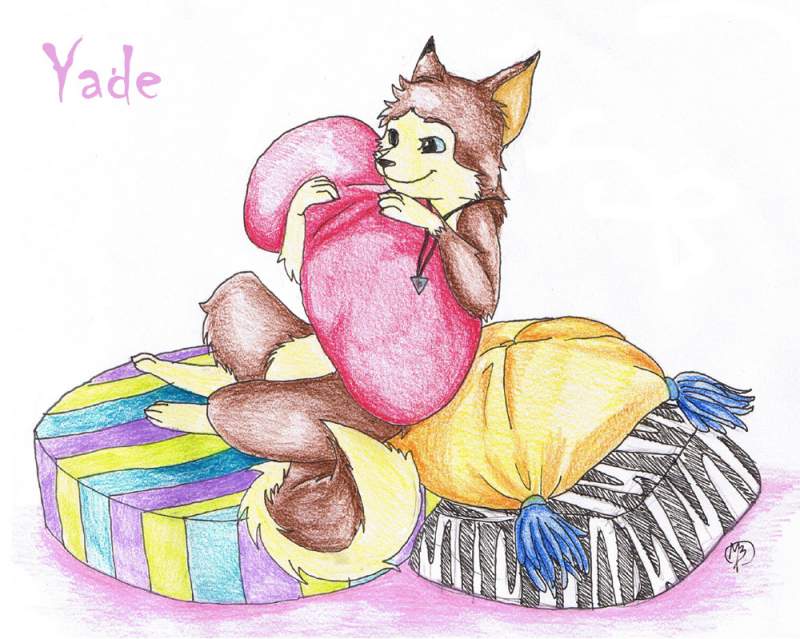Yade with the pillows